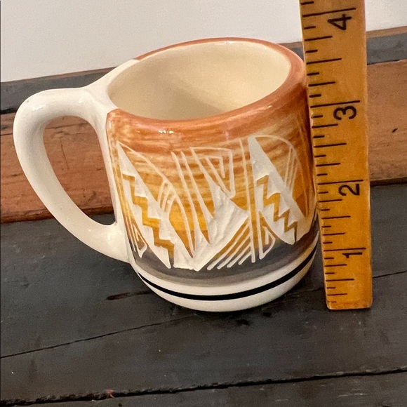 Handmade Signed Silas Navajo Mug. - Picture 7 of 8